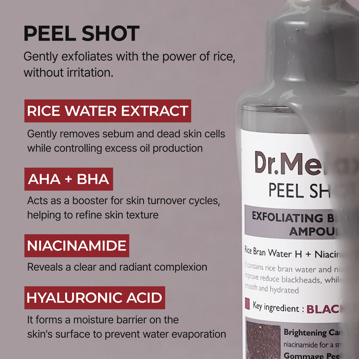Peel Shot Glow Black Rice Ampoule - image 8