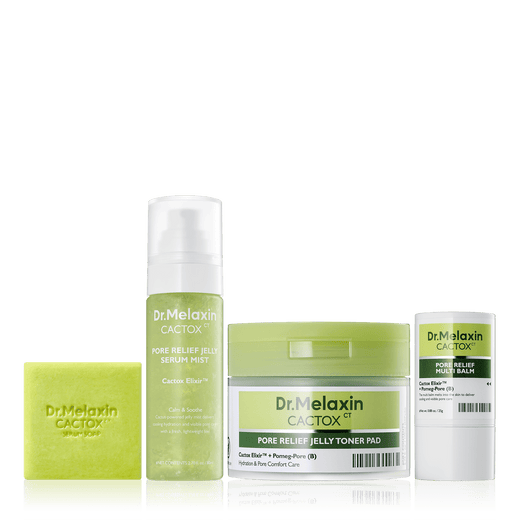Cactox Deep Cleansing & Pore Care 4-Step Set