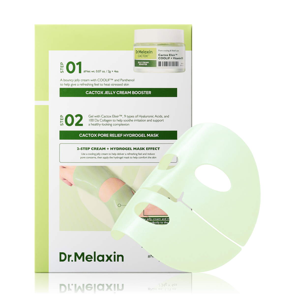 Cactox De-Puffing Pore Tox Gel Mask 4EA - image 1